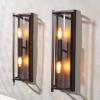 SAFAVIEH Lighting Collection Senla Modern 18-inch Bronze LED Rectangular Wall Sconce (Set of 2)