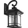 SAFAVIEH PLT4011A Lighting Cendra Black Wall (LED Bulb Included) Outdoor Lantern