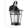 SAFAVIEH PLT4015A Raine Oil-Rubbed Bronze (LED Bulb Included) Outdoor Lighting