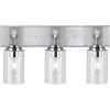 SAFAVIEH SCN4058A Warley 3-Light Bronze 10-inch (LED Bulbs Included) Wall Sconce