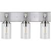 SAFAVIEH SCN4058A Warley 3-Light Bronze 10-inch (LED Bulbs Included) Wall Sconce