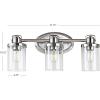 SAFAVIEH SCN4059A Maci 3-Light Bronze 10-inch (LED Bulbs Included) Wall Sconce