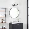 Safavieh Lighting Collection Derser Oil Rubbed Bronze 3-Light Vanity Sconce (LED Bulb Included)
