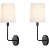 SAFAVIEH Lighting Collection Garner Traditional Bronze Wall Sconce Set of 2