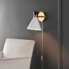 SAFAVIEH Lighting Collection Jordie Modern Brass Gold Downlight Wall Sconce Light Fixture, Ideal for Bathroom, Entryway, Vanity, Foyer, Hallway, Living Room (LED Bulb Included)(Multicolor)