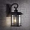 Safavieh Lighting Lolia Black Outdoor Wall Lantern (LED Bulb Included)