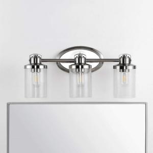 SAFAVIEH SCN4059A Maci 3-Light Bronze 10-inch (LED Bulbs Included) Wall Sconce