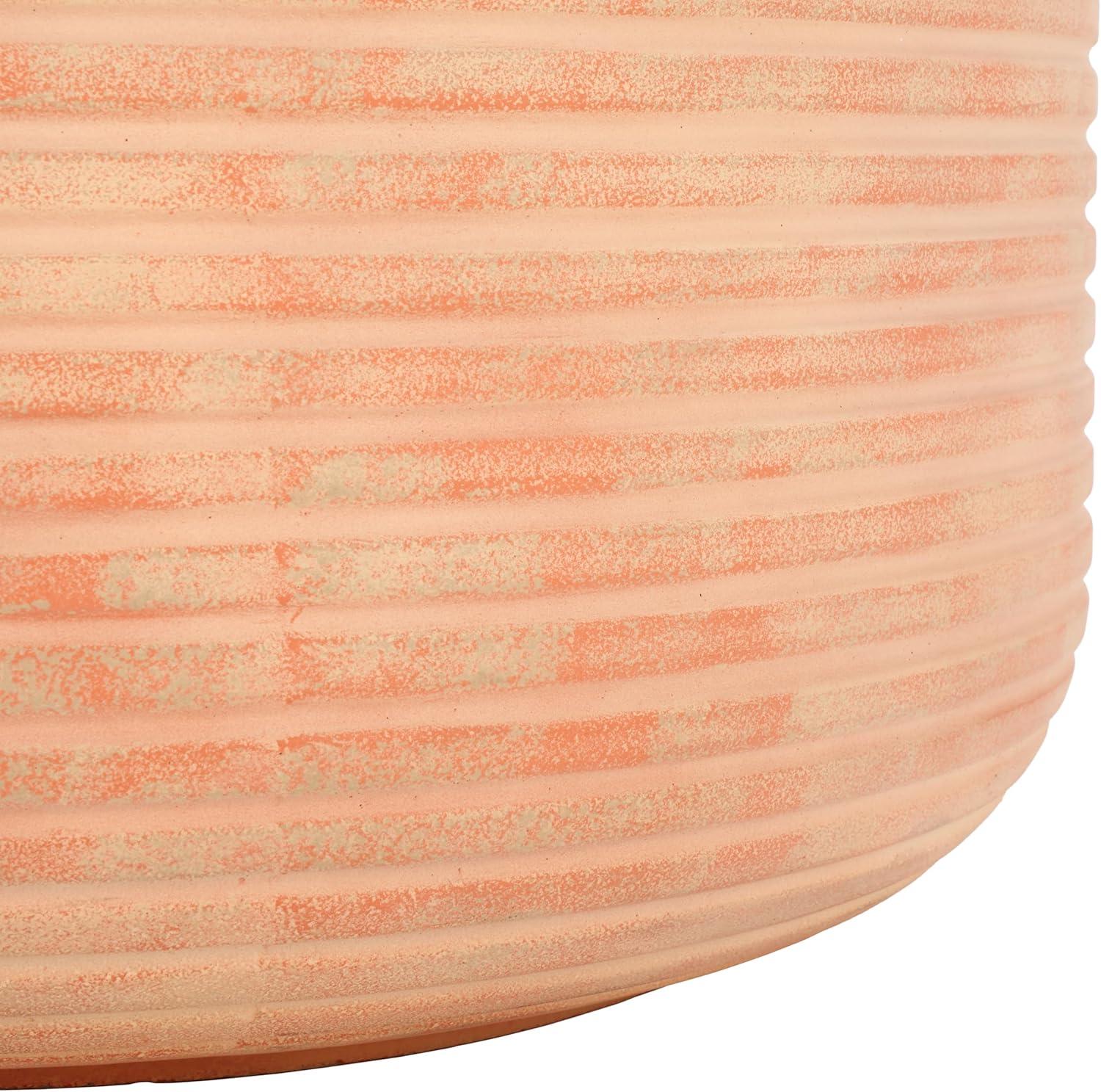 image:imageSAFAVIEH Outdoor Collection Nardo Beige Cement Ficonstone Planter PotTerracotta
