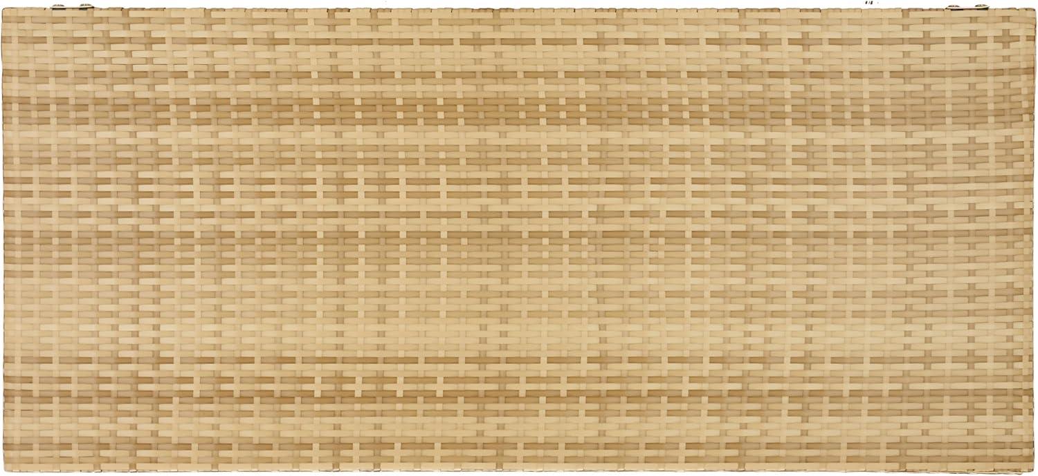 image:imageSAFAVIEH Outdoor Collection Oliveira NaturalWhite Cushion BoxNaturalWhite