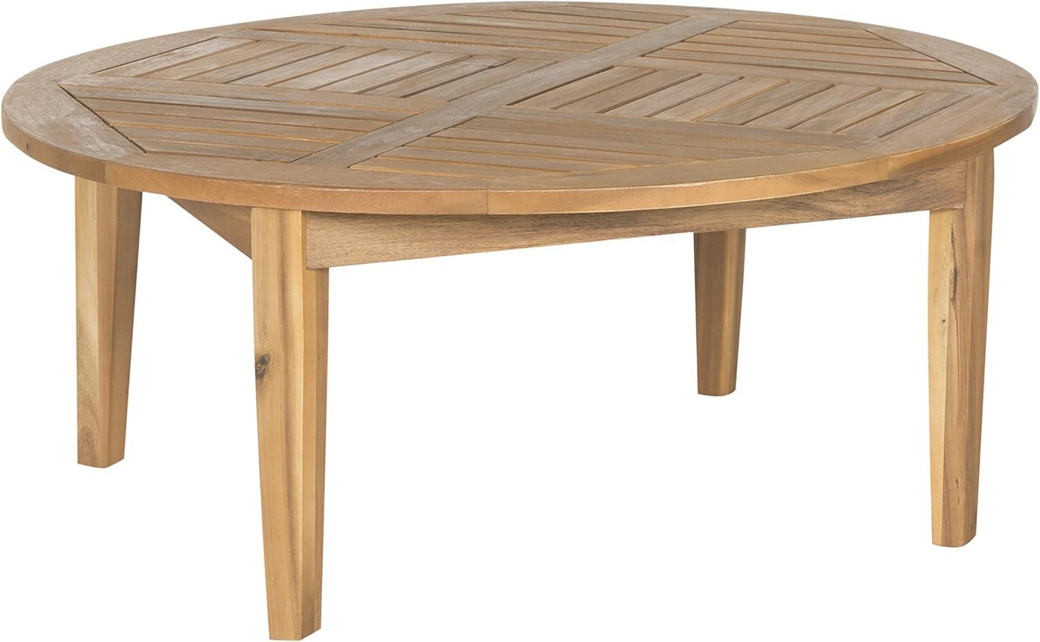 image:imageSAFAVIEH Outdoor Living Collection Anaheim 5Piece Outdoor Living SetNatural Beige