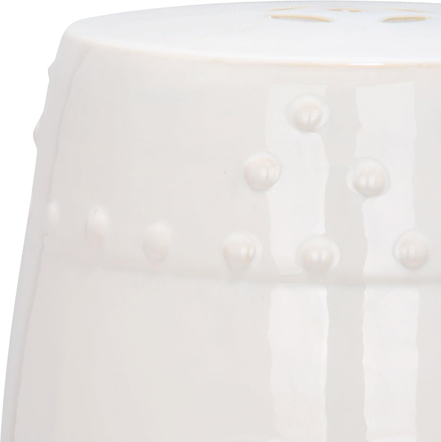 image:imageSafavieh Modern Ming Ceramic Decorative Garden Stool Light AquaCream