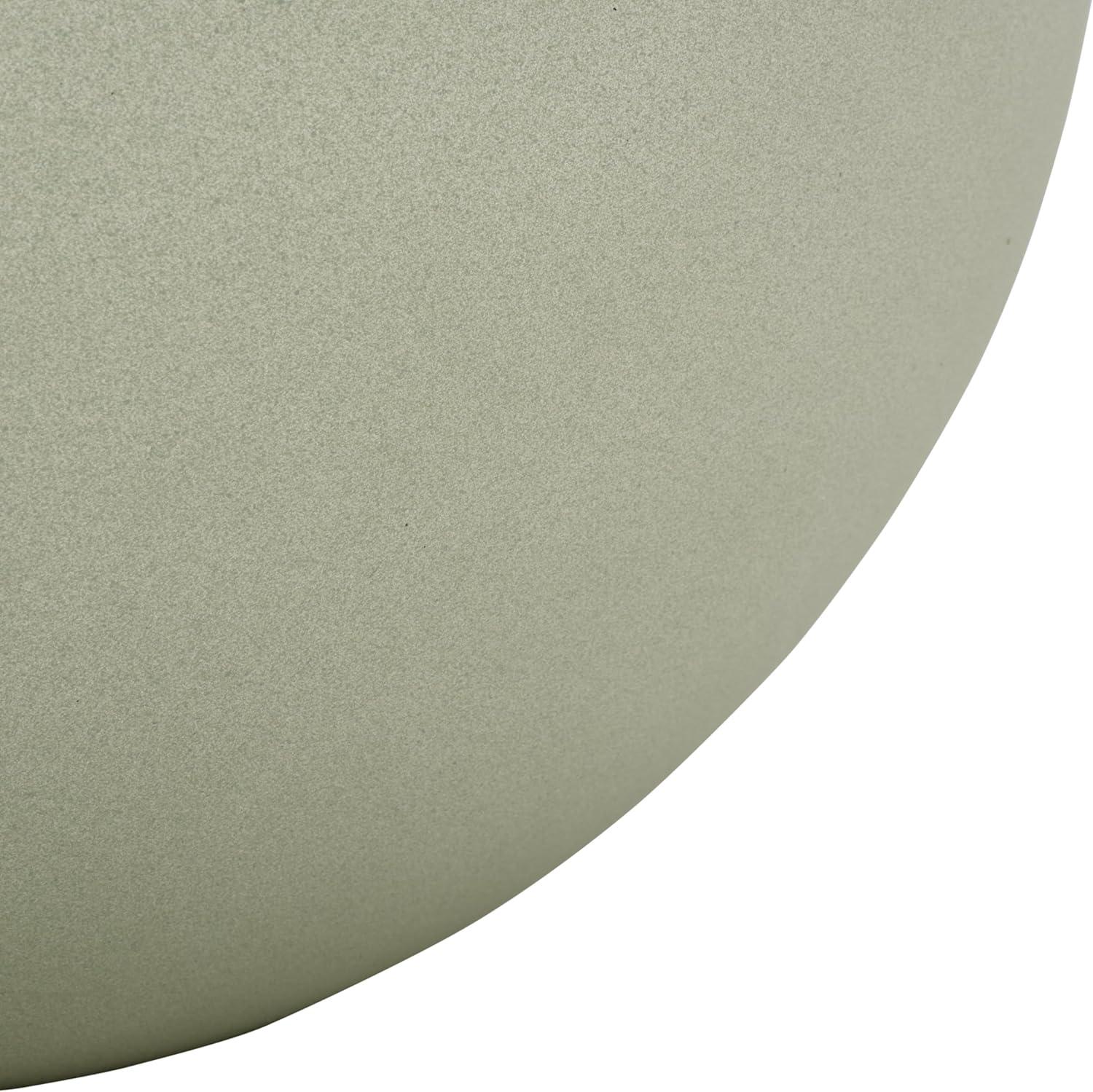 image:imageSafavieh Outdoor Collection Gerand Black Concrete Planter Fully AssembledSage