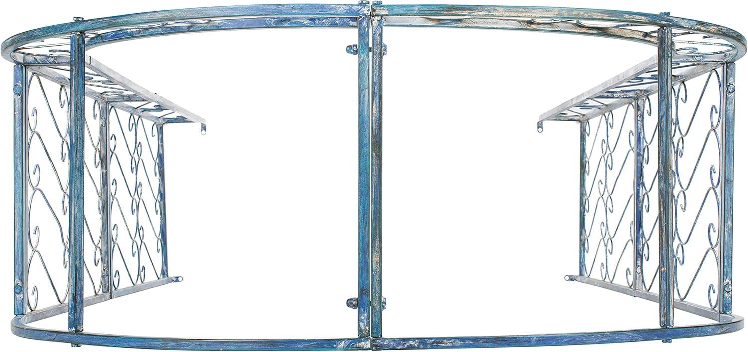 image:imageSafavieh Outdoor Collection Pagan Antique White ArchMossy Blue
