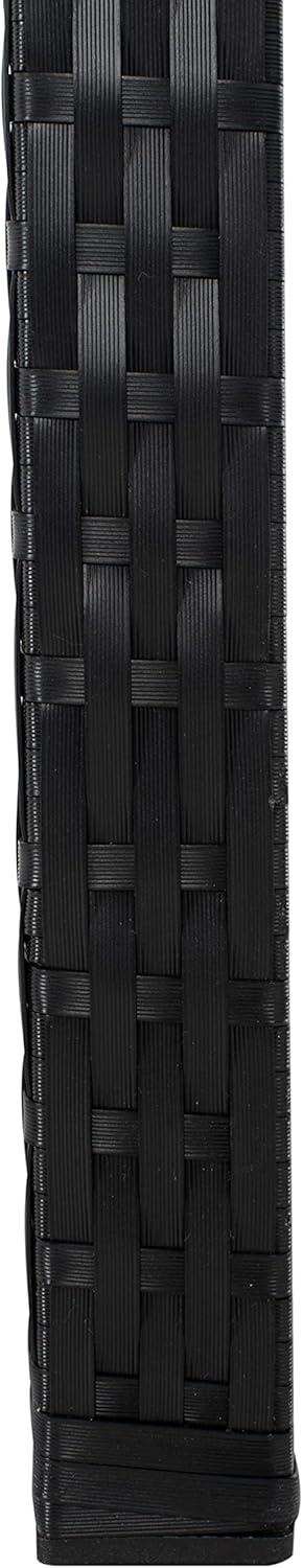 image:imageSafavieh Outdoor Collection Reslor Wicker Cushion 4Piece Living Set PAT7713D NaturalWhiteBlack White