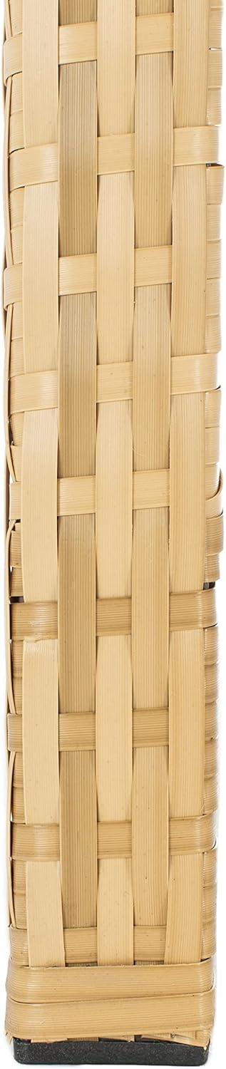 image:imageSafavieh Outdoor Collection Reslor Wicker Cushion 4Piece Living Set PAT7713D NaturalWhiteNatural White