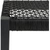SAFAVIEH Outdoor Collection Aquina Natural Acacia Wood/Light Brown 3-Piece Dining Set(Black/Black)