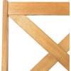 SAFAVIEH Outdoor Collection Bruna Teak 3 Piece Bistro Set