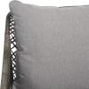 SAFAVIEH Outdoor Collection Lonra Natural Rattan/Grey Cushion 7-Piece Patio Chaise Lounge Set (PAT9019A-2BX)(Grey / Grey)