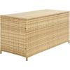 SAFAVIEH Outdoor Collection Oliveira Natural/White Cushion Box(Natural/White)