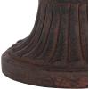 SAFAVIEH Outdoor Collection Paul Traditional Brown Planter (Fully Assembled)(Brown)