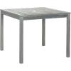 SAFAVIEH Outdoor Living Collection Montclair 5-Piece Dining Set(Ash Grey / Beige)