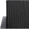 SAFAVIEH PAT7505A Collection Aboka Black and Beige 4-Piece Outdoor Living Patio Set(Black/Light Grey)