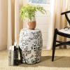 Safavieh Blooming Tree Ceramic Decorative Garden Stool, White