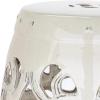 Safavieh Imperial Vine Ceramic Decorative Garden Stool, Light Blue(Cream)