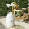 Safavieh Modern Ming Ceramic Decorative Garden Stool, Light Aqua(white)