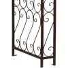 Safavieh Outdoor Collection Pagan Antique White Arch(Rustic Brown)