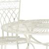 Safavieh Outdoor Collection Thessaly Antique White 5 Piece Patio Set(Antique White)