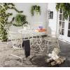 Safavieh Outdoor Collection Thessaly Antique White 5 Piece Patio Set(Antique White)