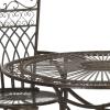 Safavieh Outdoor Collection Thessaly Antique White 5 Piece Patio Set(Rustic Brown)