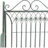 Safavieh PAT5000C Collection Leah Victorian Antique Blue 4-Piece Patio Outdoor Set(Antique Dark Green)