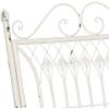 Safavieh PAT5000C Collection Leah Victorian Antique Blue 4-Piece Patio Outdoor Set(Antique White)