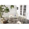 Safavieh PAT5000C Collection Leah Victorian Antique Blue 4-Piece Patio Outdoor Set(Antique White)
