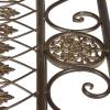 Safavieh PAT5000C Collection Leah Victorian Antique Blue 4-Piece Patio Outdoor Set(Rustic Brown)