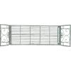 Safavieh PAT5016A Collection Arona Antique White Wrought Iron 51″ Outdoor Garden Bench(Antique Dark Green)