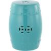Safavieh Modern Ming Ceramic Decorative Garden Stool, Light Aqua(Light Aqua)
