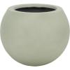 Safavieh Outdoor Collection Gerand Black Concrete Planter (Fully Assembled)(Sage)