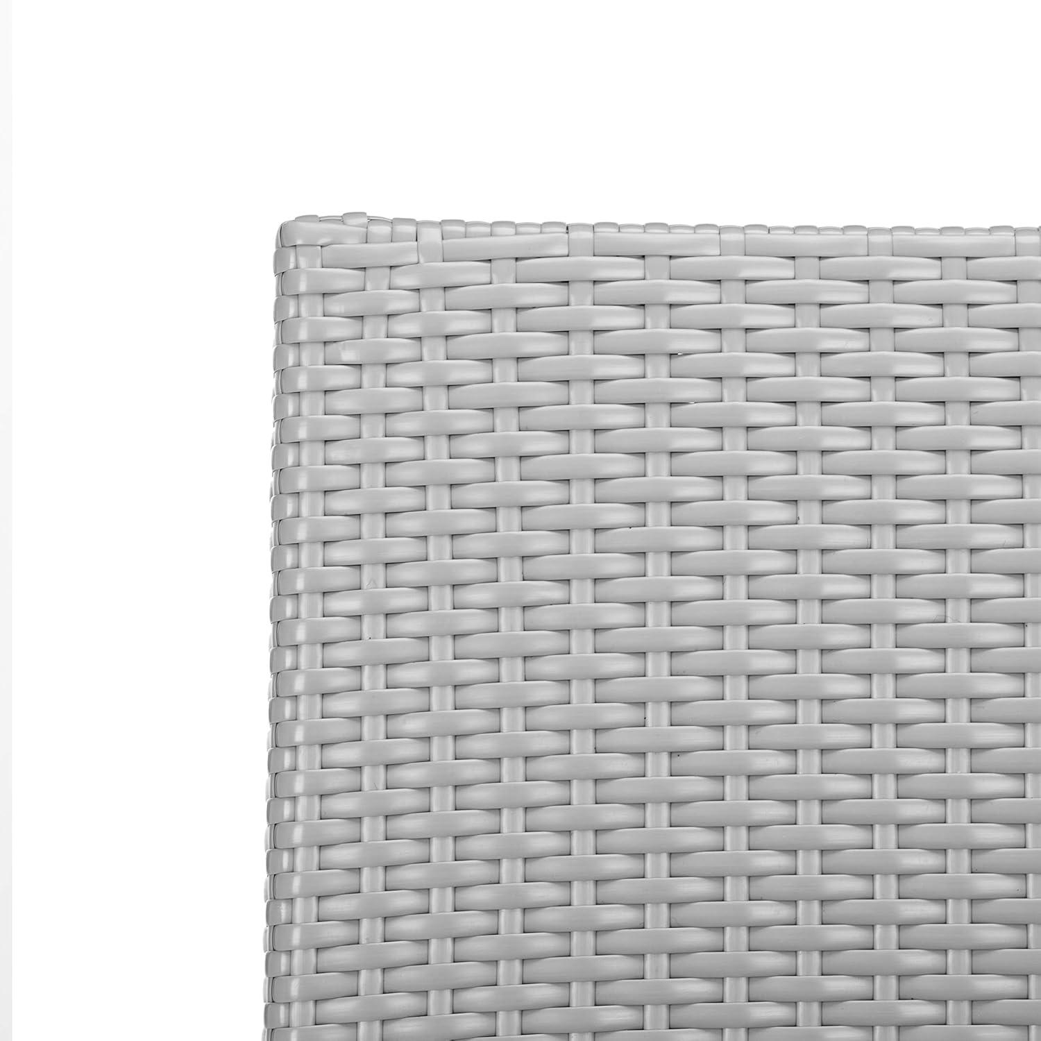 image:imageSAFAVIEH FOX5201C Collection Bethel IndoorOutdoor Bar Stool WhiteGrey