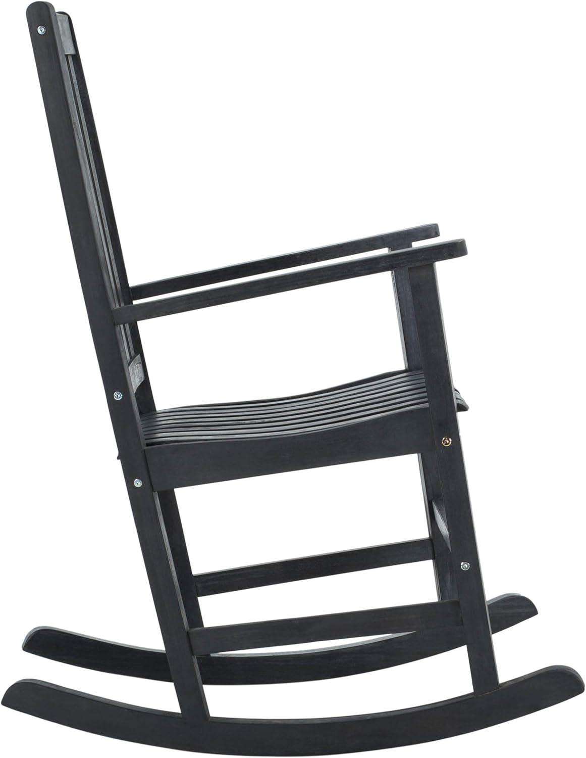 image:imageSAFAVIEH PAT6707K Outdoor Collection Barstow Dark Slate Gray Rocking ChairDark Slate Gray