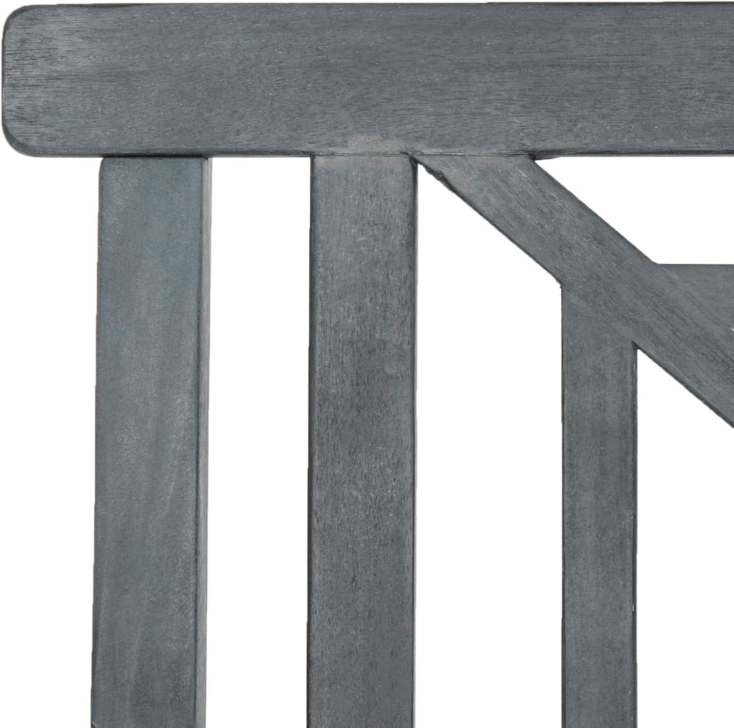 image:imageSAFAVIEH PAT6737A Outdoor Collection Del Mar 3 Seat BenchAsh Grey Beige
