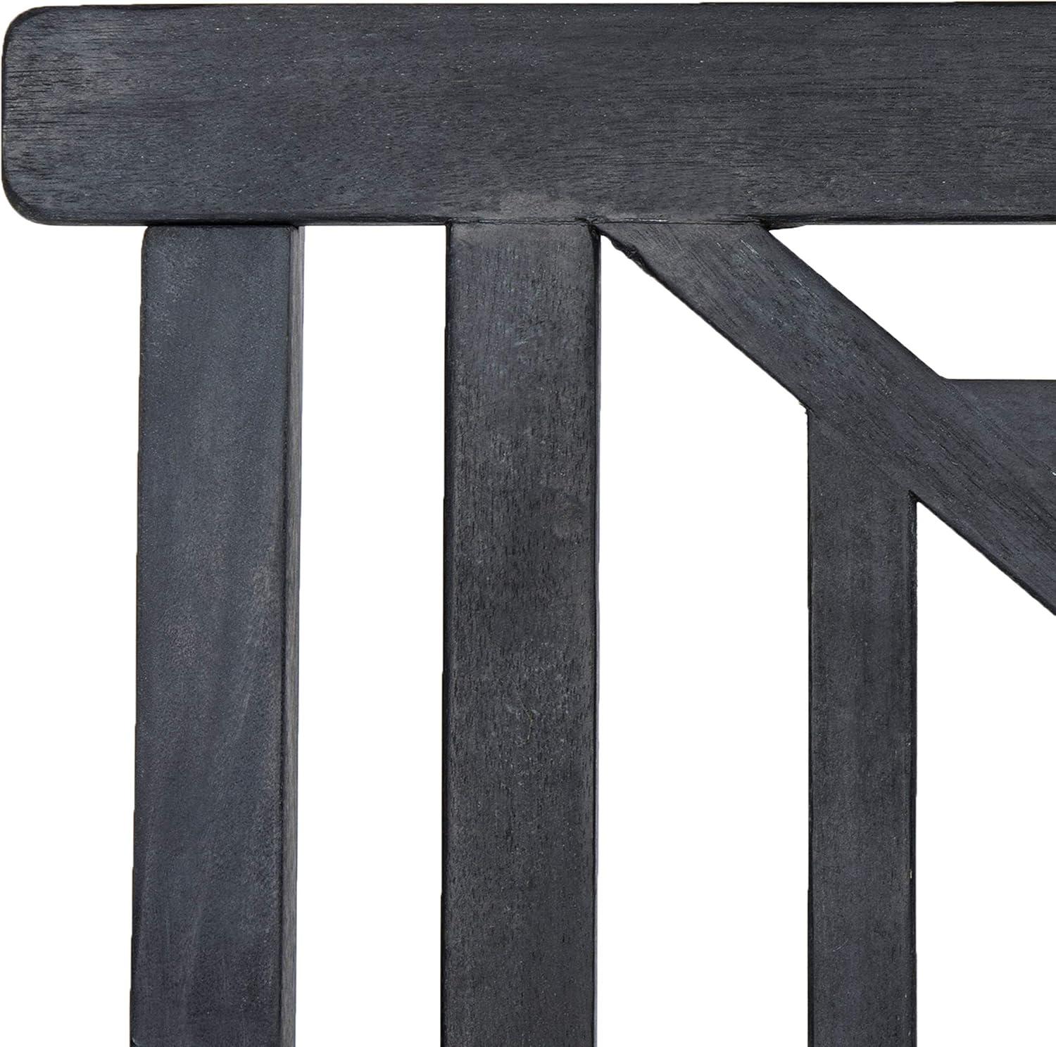 image:imageSAFAVIEH PAT6737A Outdoor Collection Del Mar 3 Seat BenchAsh Grey Beige