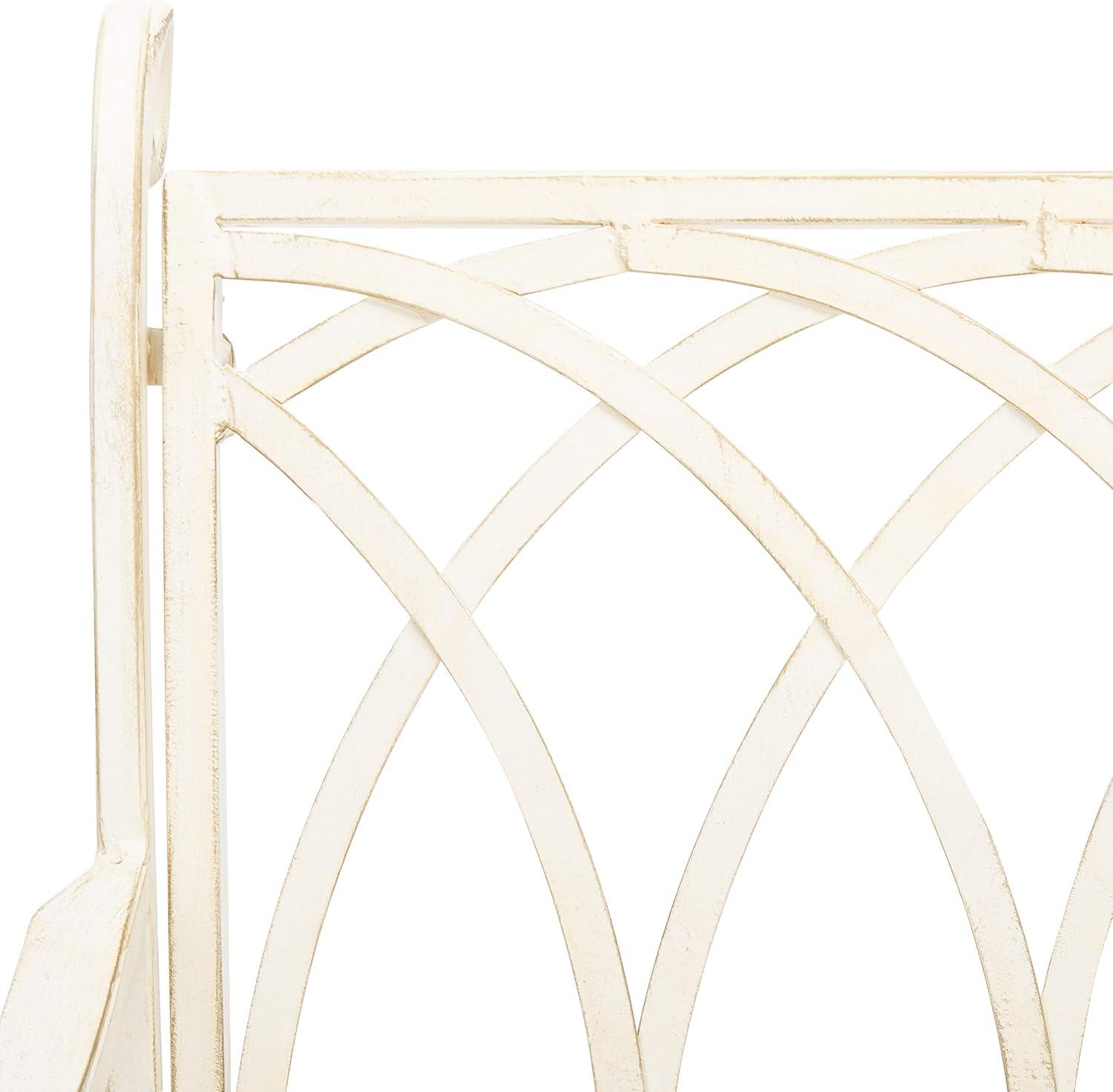image:imageSafavieh PAT5021A Outdoor Collection Ressi Pearl White Rock BenchPearl White