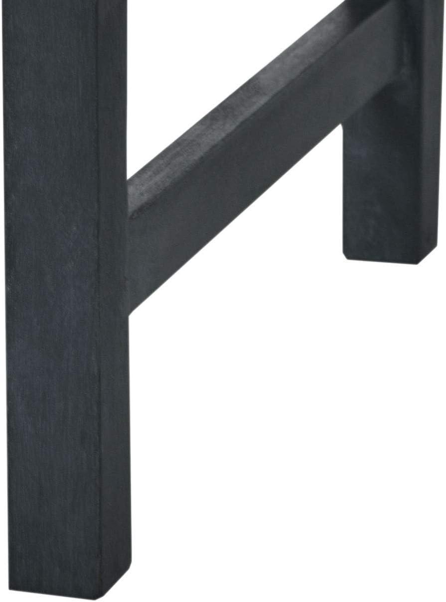 image:imageSafavieh PAT6736A Outdoor Collection Montclair 3 Seat BenchDark Slate Gray Beige