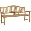 SAFAVIEH Outdoor Collection Mischa Natural Brown Bench(Natural)