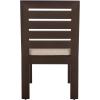 SAFAVIEH Outdoor Patio Furniture Collection – Fash Dining Chair, Fully Assembled Modern Outdoor Seating (PAT7551)(Brown/Taupe)