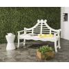 SAFAVIEH PAT6741A Outdoor Collection Azusa Bench(Antique / White)