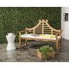 SAFAVIEH PAT6741A Outdoor Collection Azusa Bench(Natural / Beige)